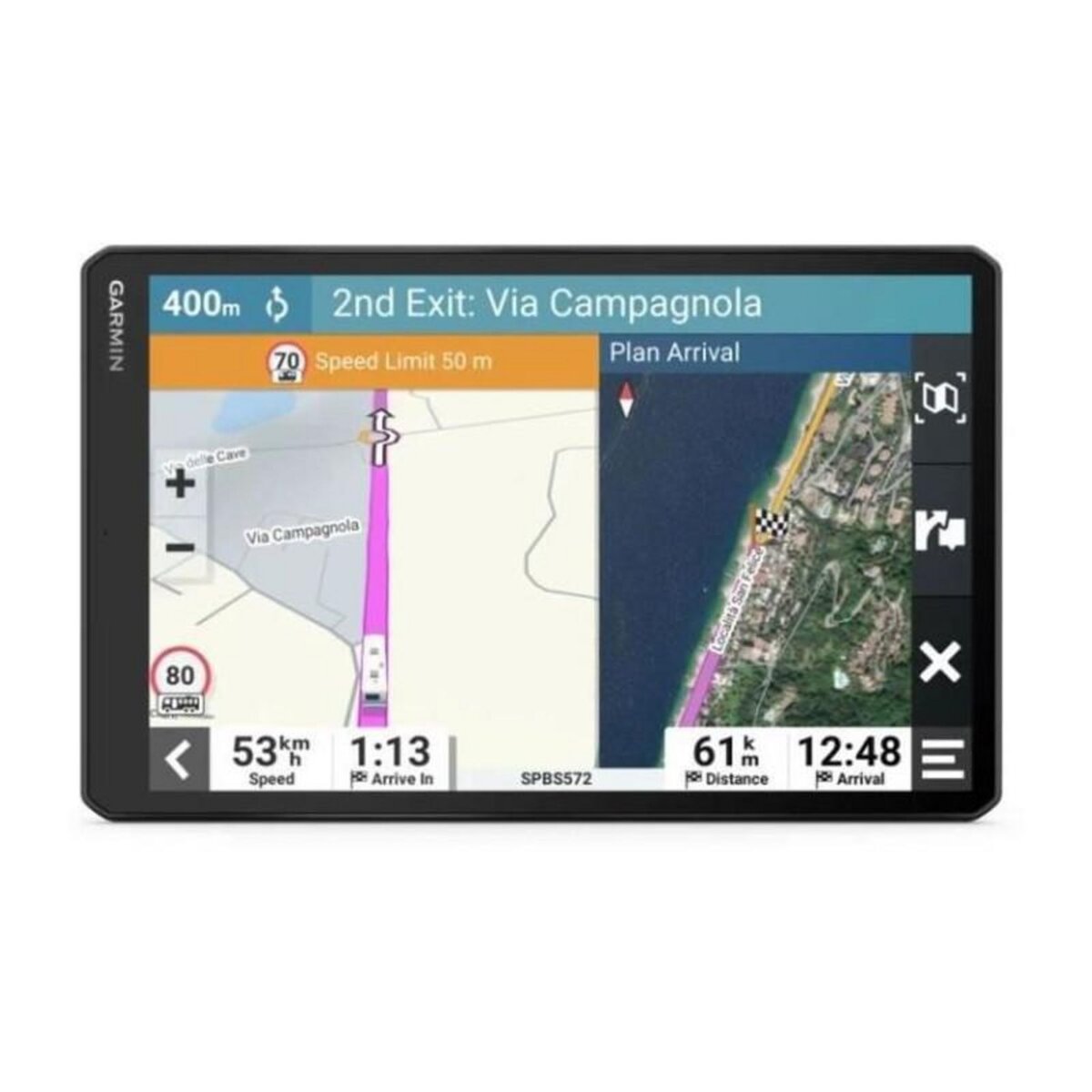 GARMIN GPS - GARMIN - Camper 1095 - Écran 10 - Double orientation