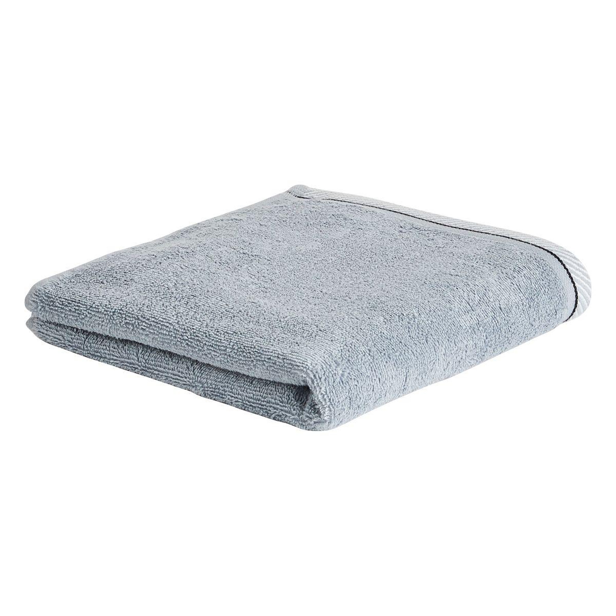 Voir la diapositive 2 : ACTUEL Serviette invité fantaisie en coton 500 g/m²