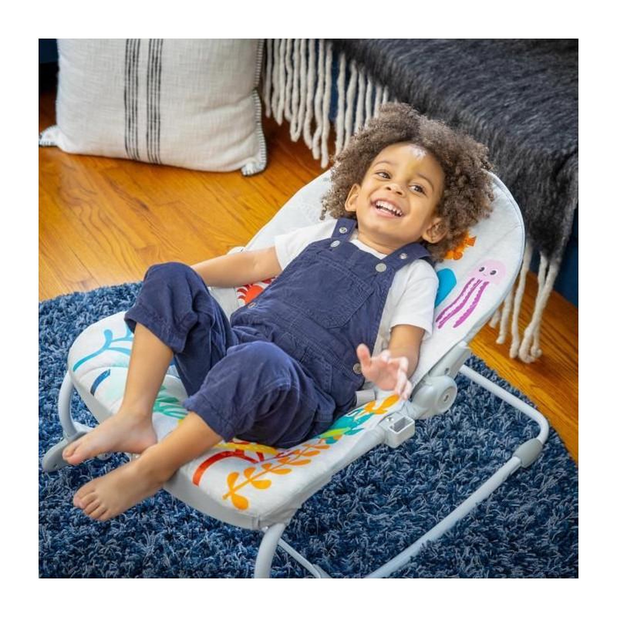 Voir la diapositive 6 : BABY EINSTEIN Transat balancelle - BABY EINSTEIN - Ocean Explorers Kick to It Opus Musical Infant to Toddler Rocker - Enfants de 0 a 30 mois