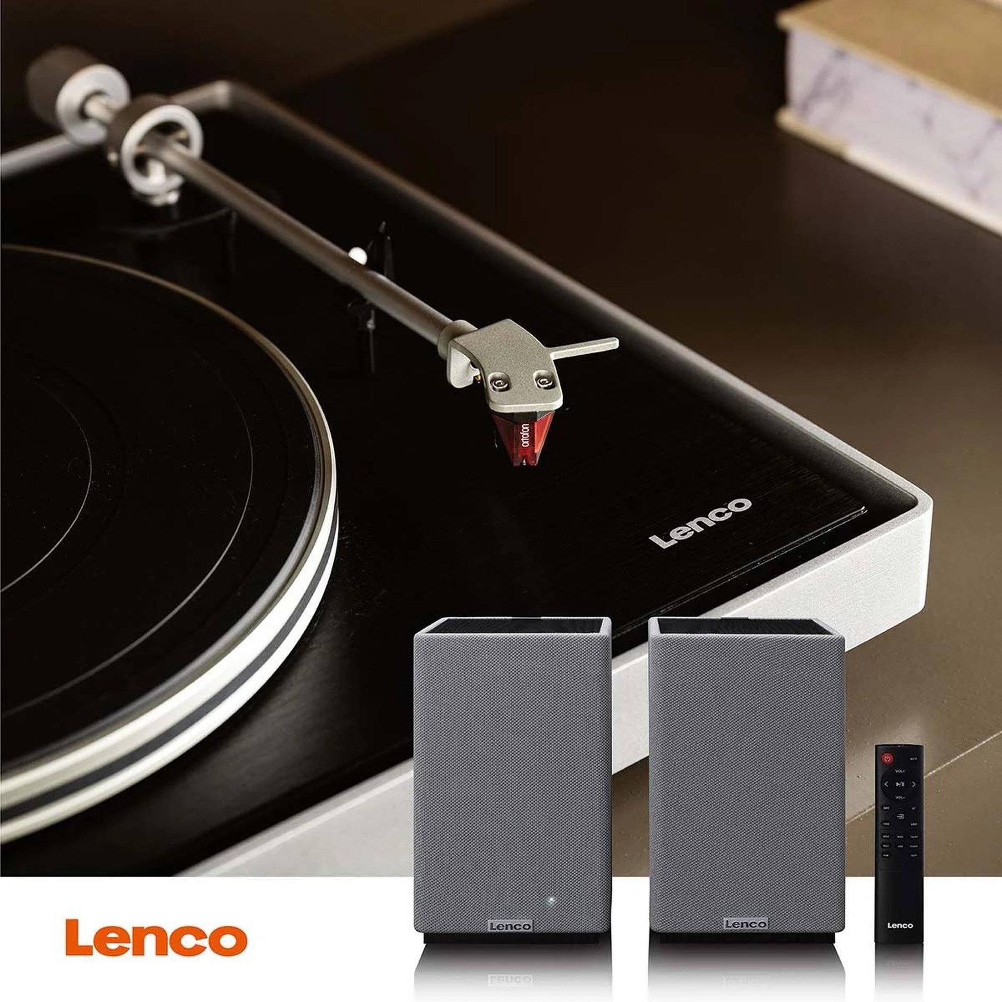 Voir la diapositive 5 : Lenco Lenco SPB-240BKGY Paire d'Enceintes Stéréo Hi-Fi Bluetooth 5.3 - 2x40W RMS - Amplificateur Classe D - DSP - RCA - Optique - USB - Télécommande - Gris/Noir