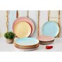 Voir la diapositive 6 : BJORN Assiette PATTERN Ø21cm - 6 pièces - Color