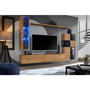 Voir la diapositive 2 : Paris Prix Ensemble Meuble TV Design  Switch II  250cm Naturel & Noir
