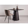 Voir la diapositive 4 : Paris Prix Table à Manger Design  Lanzi  80cm Moka