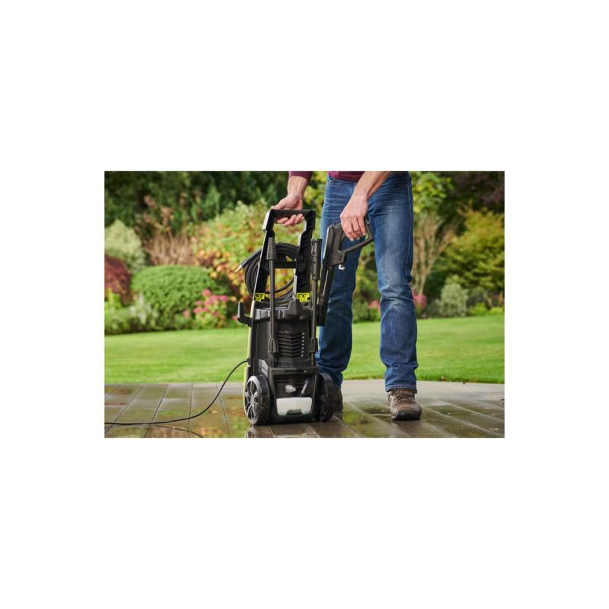 Voir la diapositive 5 : Ryobi Nettoyeur haute pression RYOBI - 130 Bars - 1600W - RY130PWA