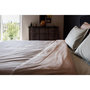 Voir la diapositive 2 : Vent du sud Housse de couette  Manoir  percale pur coton peigné longues fibres 80 fils/cm² Vent du sud