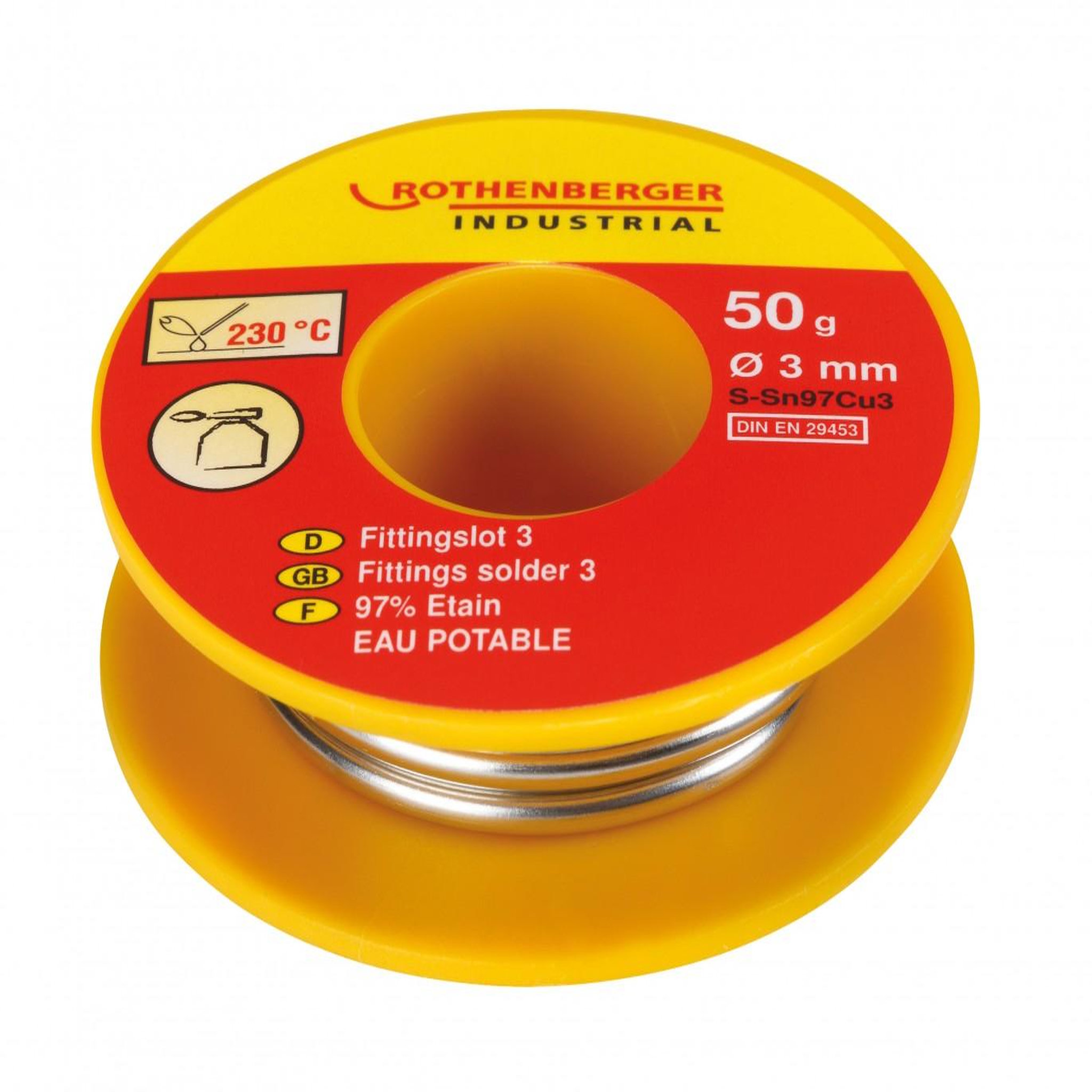 CENTRALE BRICO Bobine etain 97% ROTHENBERGER