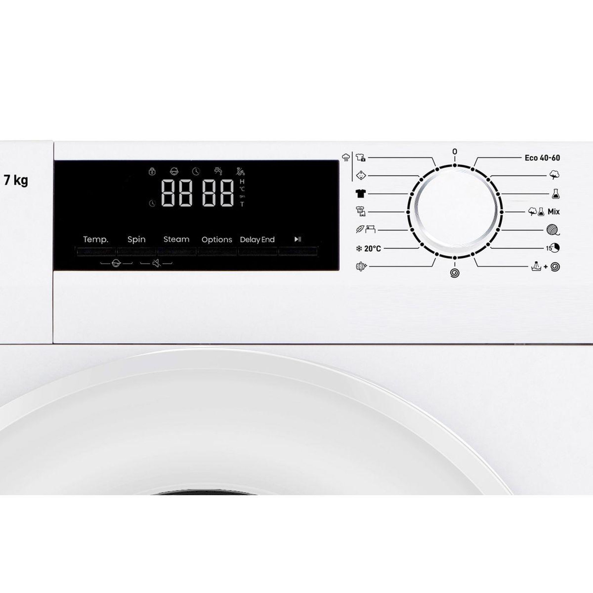 Voir la diapositive 2 : Listo Lave linge compact lf714l2b