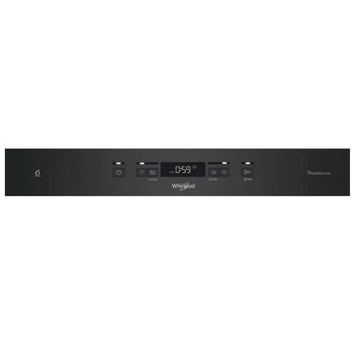 Whirlpool Lave-vaisselle 60cm 14 couverts 42db inox - wfc3c42px