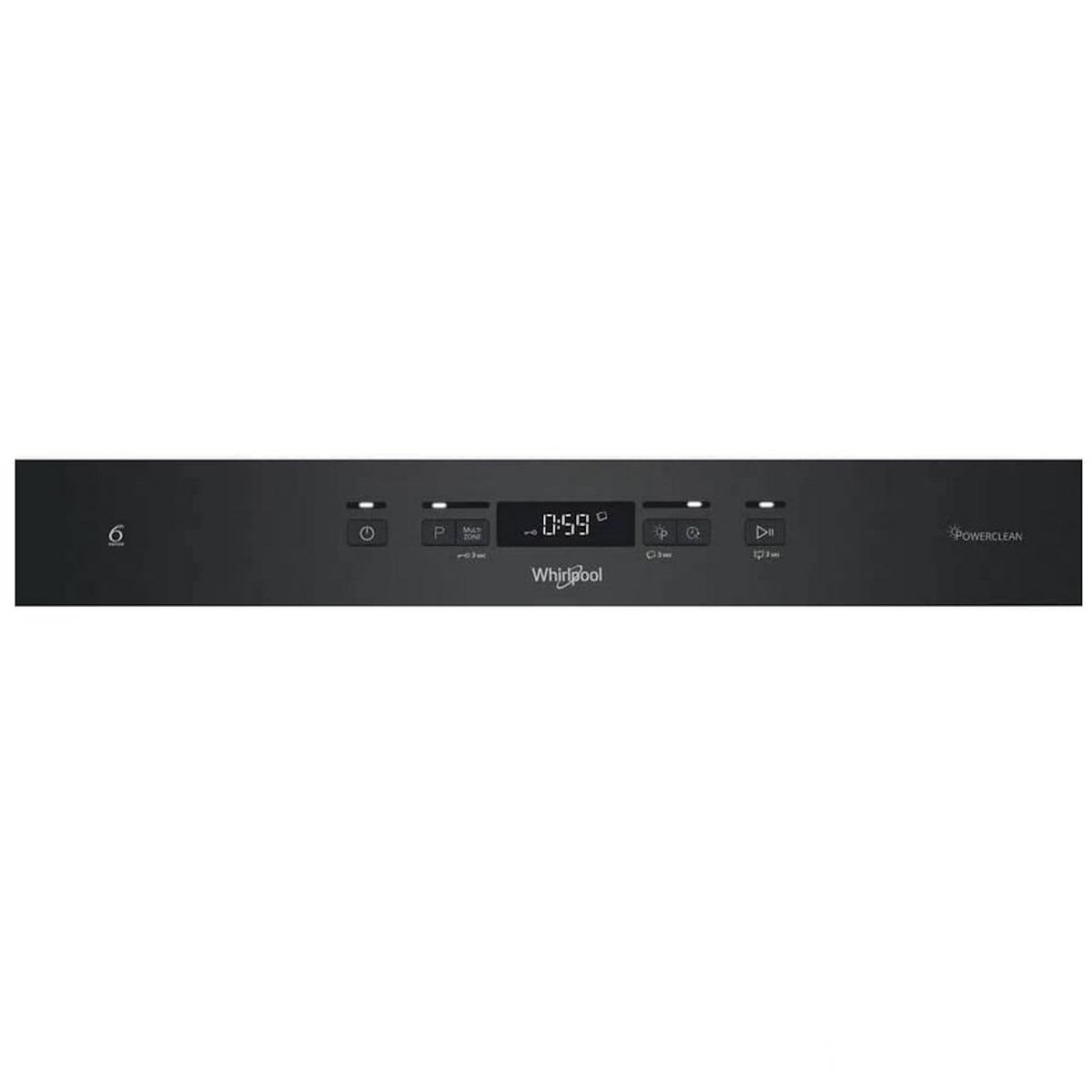 Whirlpool Lave-vaisselle 60cm 14 couverts 42db inox - wfc3c42px