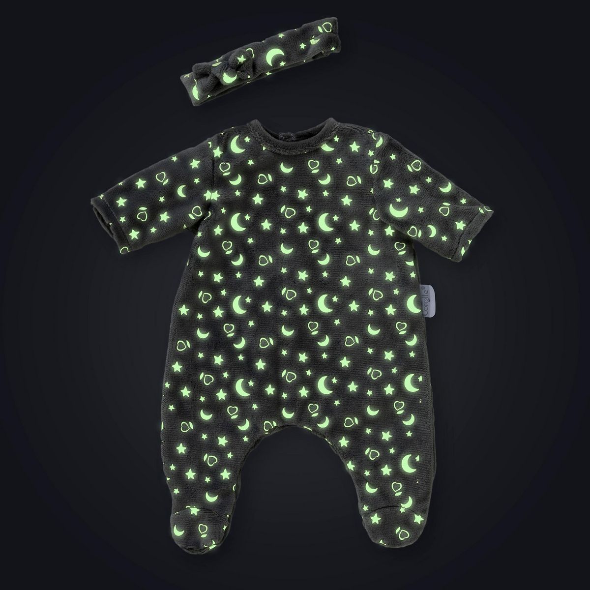 Corolle Pyjama Brille dans la Nuit & Bandeau pour poupon 36 cm