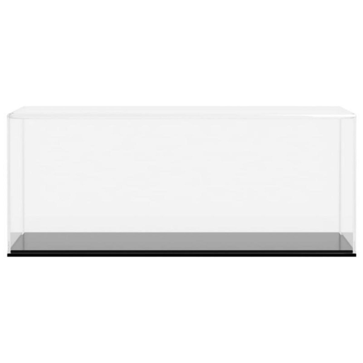 VIDAXL Boîte d affichage transparente 34x16x14 cm acrylique