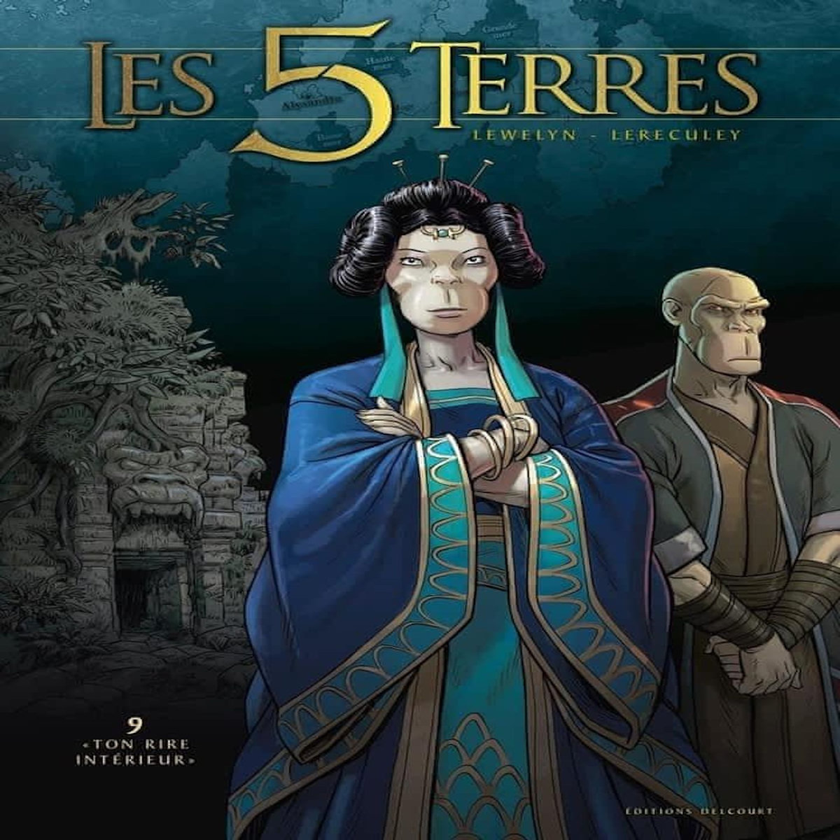 LES 5 TERRES : CYCLE II - LYS TOME 9 : TON RIRE INTERIEUR, Lewelyn
