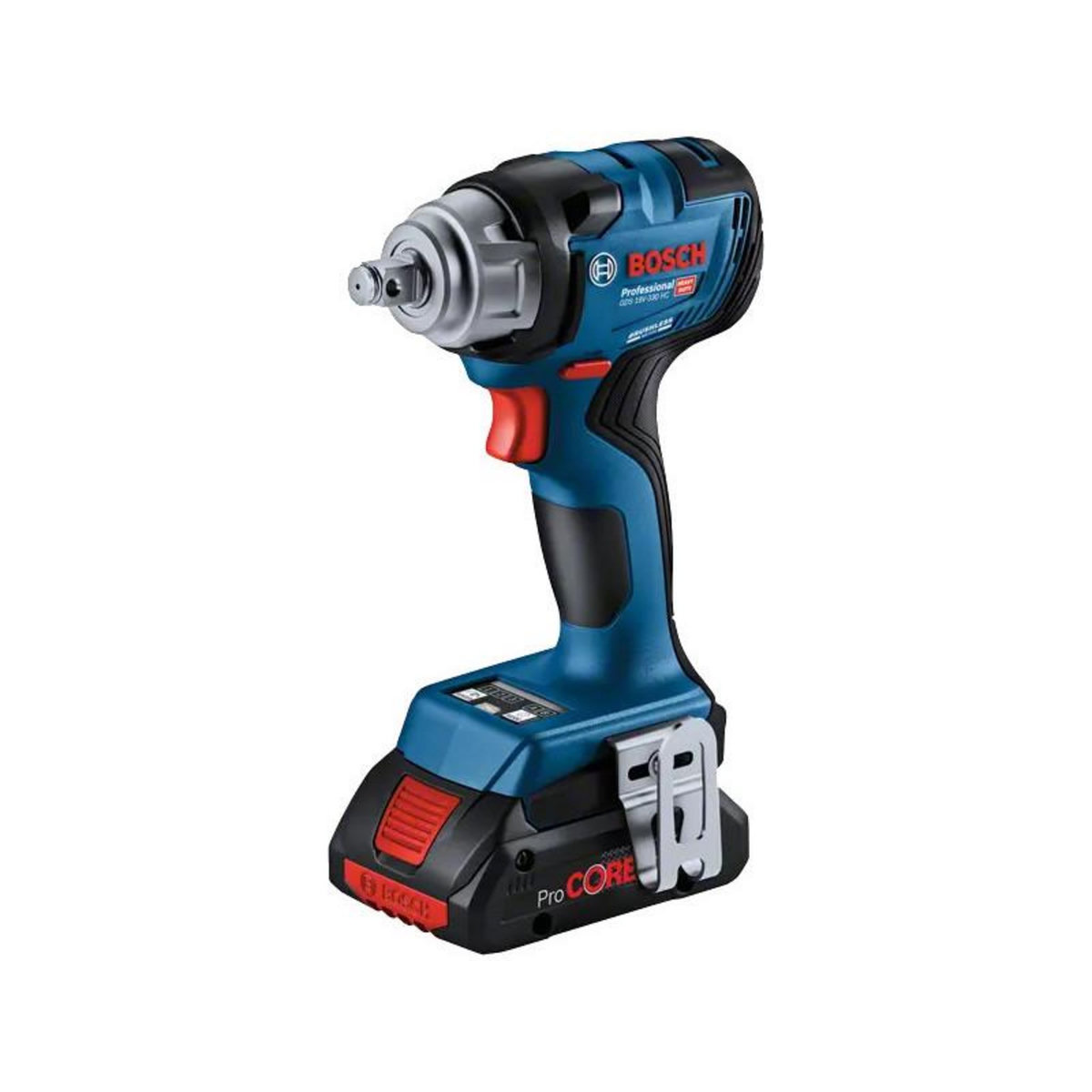 BOSCH Boulonneuse à choc 18V GDS 18V 330 HC (sans batterie ni chargeur) en boite carton BOSCH 06019L5000