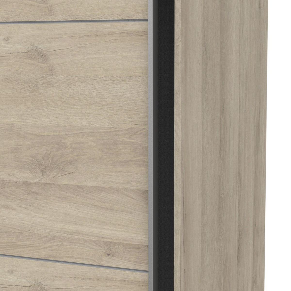 Armoire 2 portes coulissantes L150cm THIBAULT