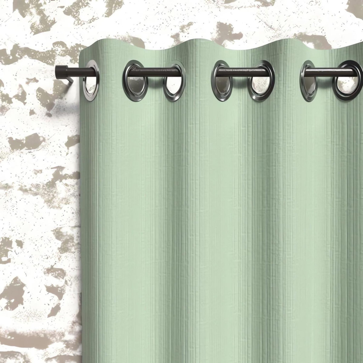 SOLEIL D'OCRE Rideau occultant à oeillets BOHEME, par Soleil d'Ocre