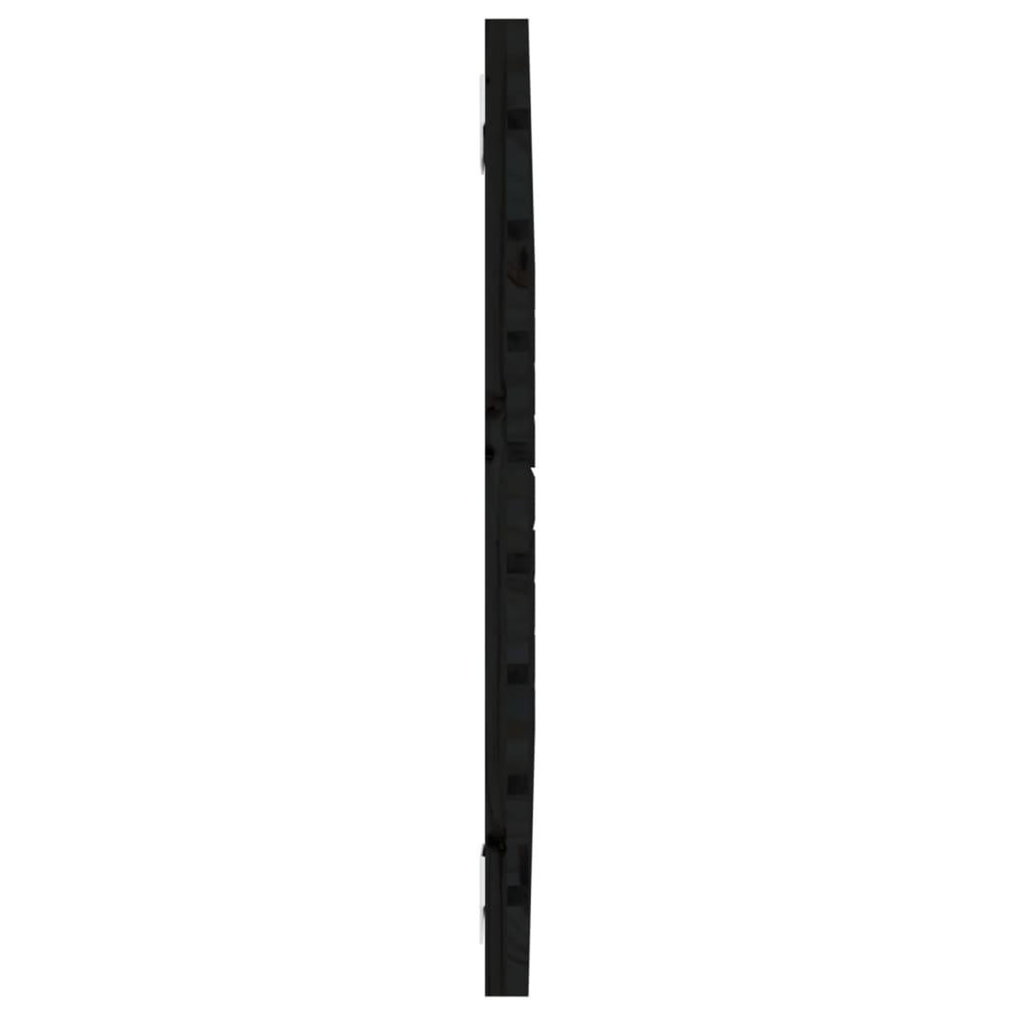 Voir la diapositive 5 : VIDAXL Tete de lit murale Noir 96x3x63 cm Bois massif de pin
