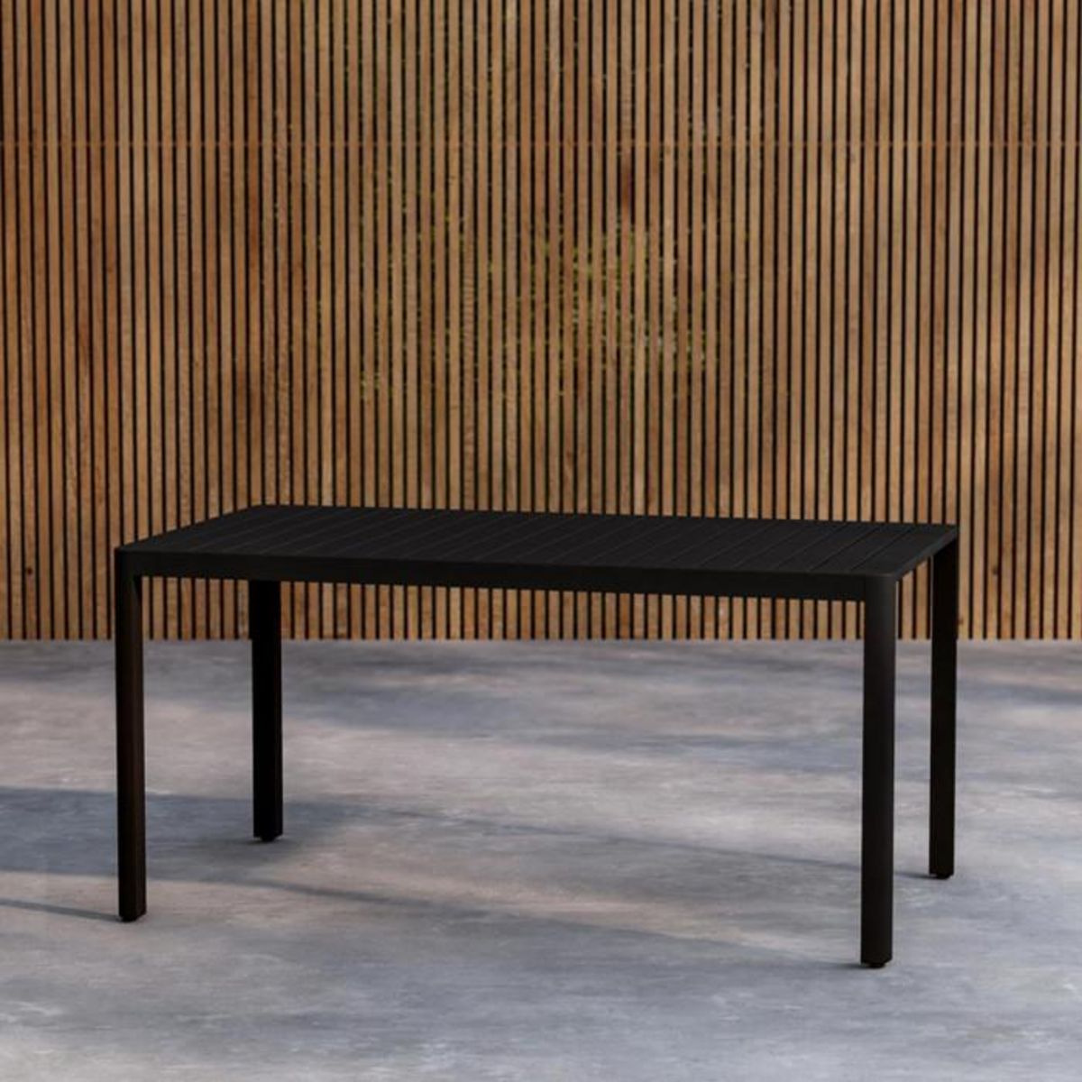 Paris Prix Table de Jardin  Giardini  150cm Noir