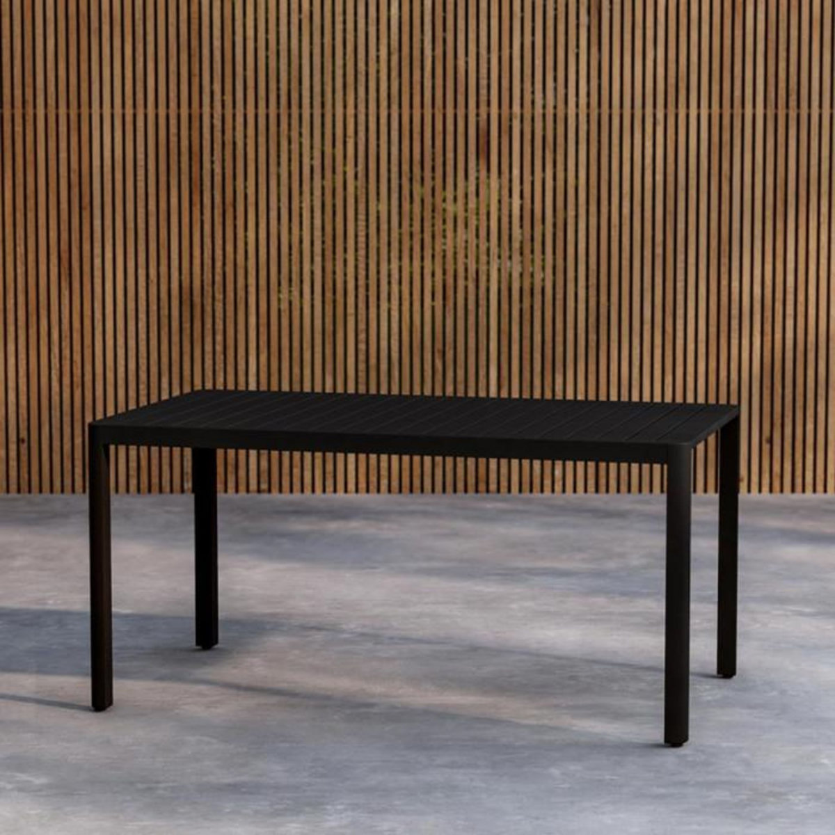 Paris Prix Table de Jardin  Giardini  150cm Noir