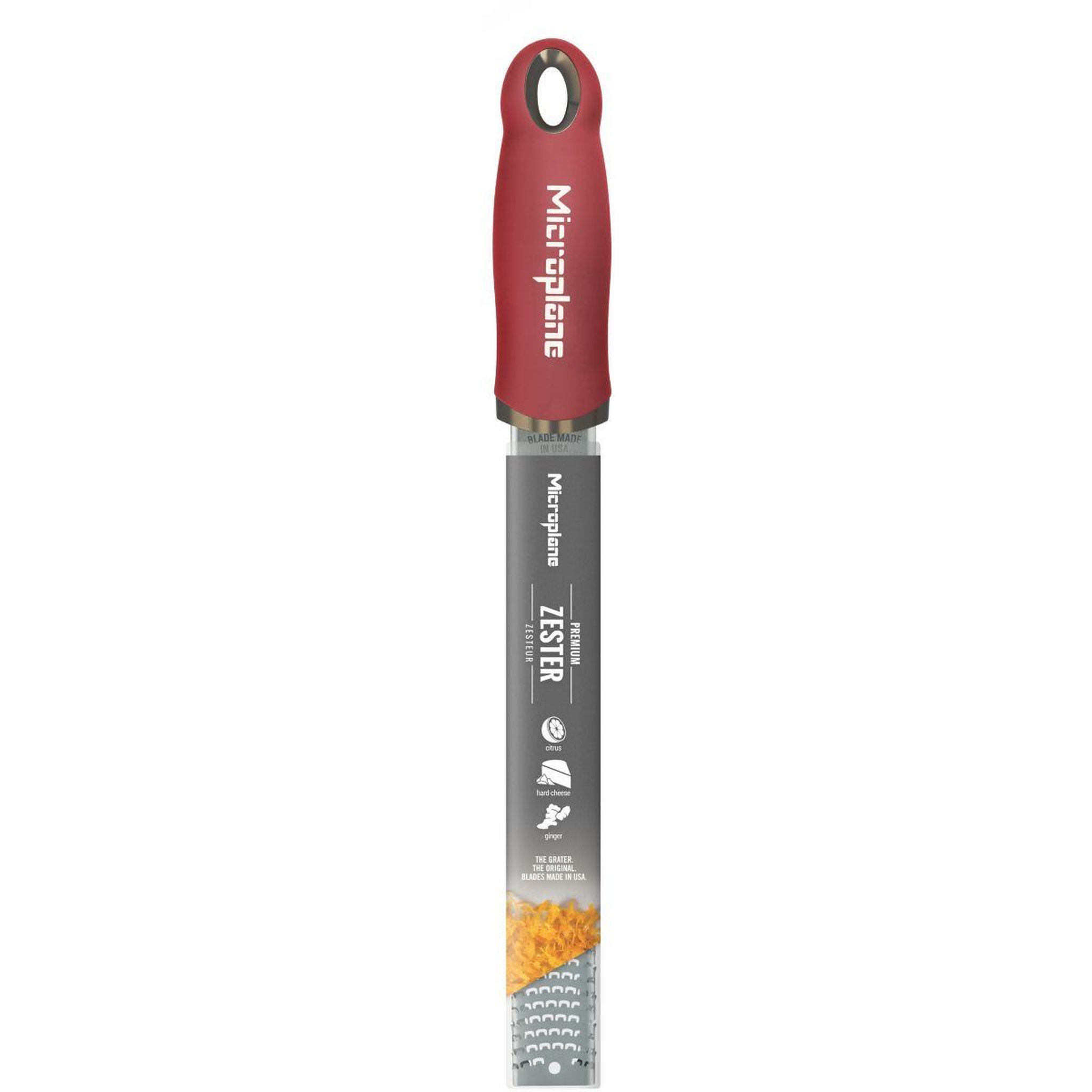 MICROPLANE Zesteur Premium Rouge Grenade