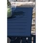 Voir la diapositive 2 : Paris Prix Table de Jardin Pliante  Marius  70cm Bleu Marine