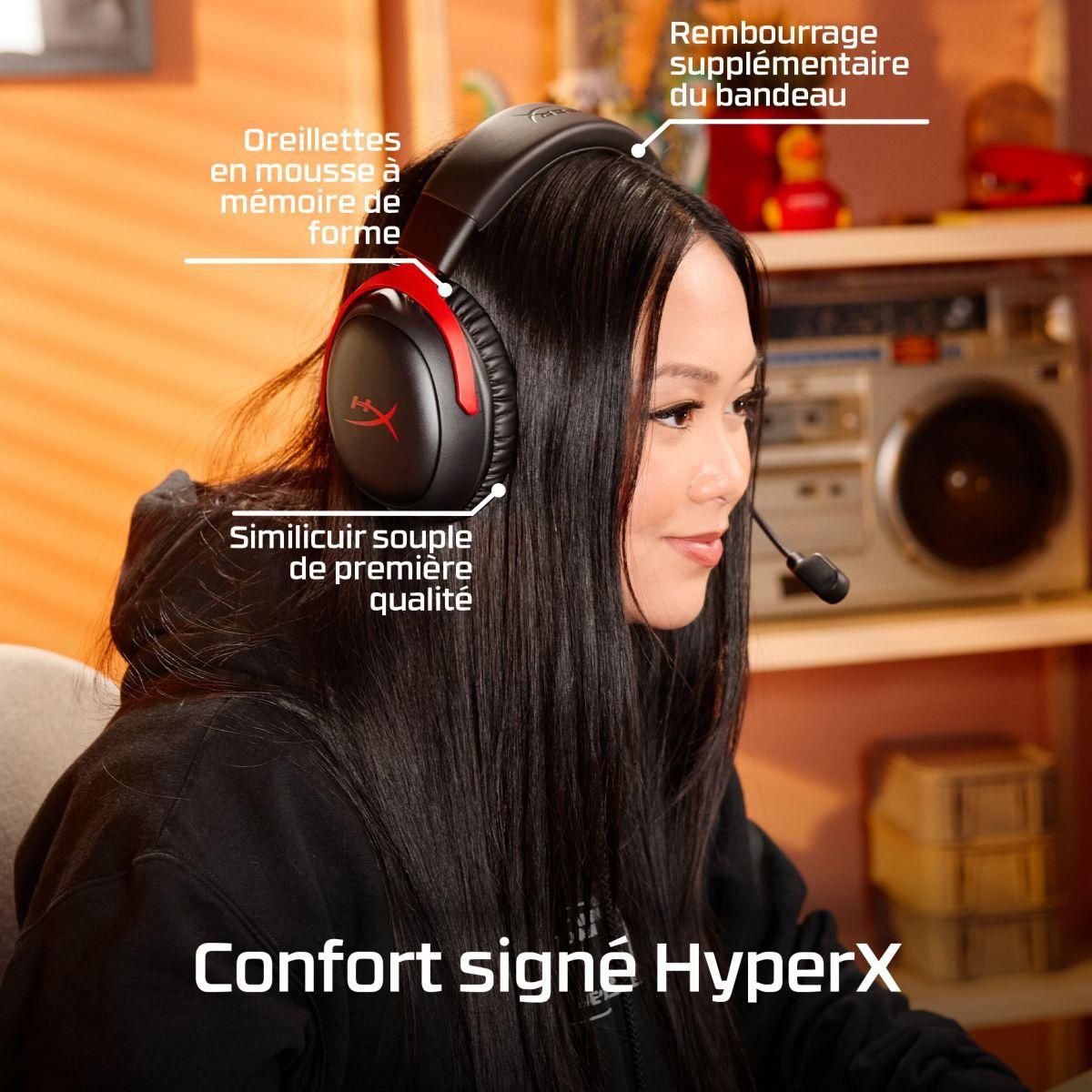 HyperX Casque gamer Cloud III S