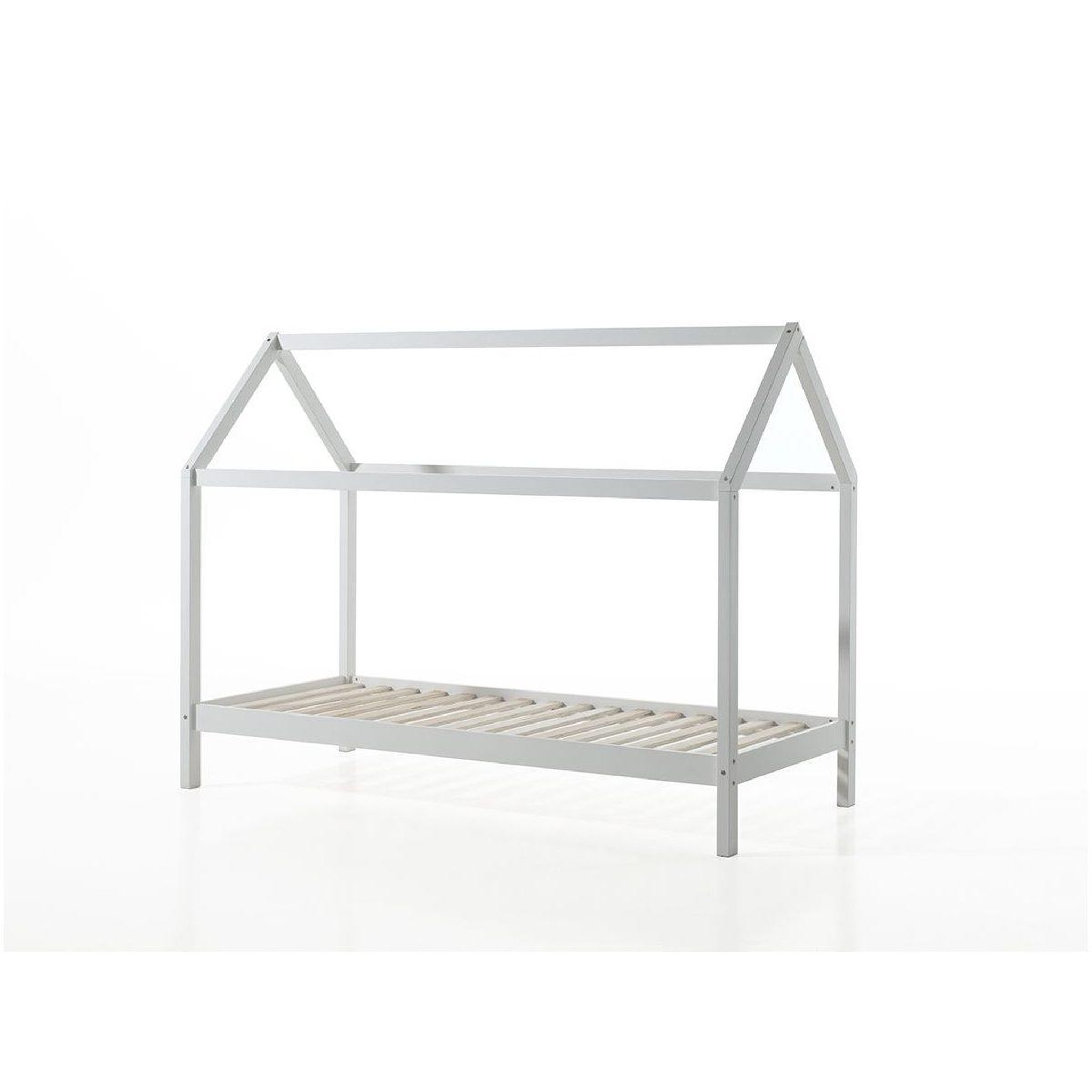 Voir la diapositive 3 : Paris Prix Lit enfant cabane & tiroir  dallas  90x200cm blanc