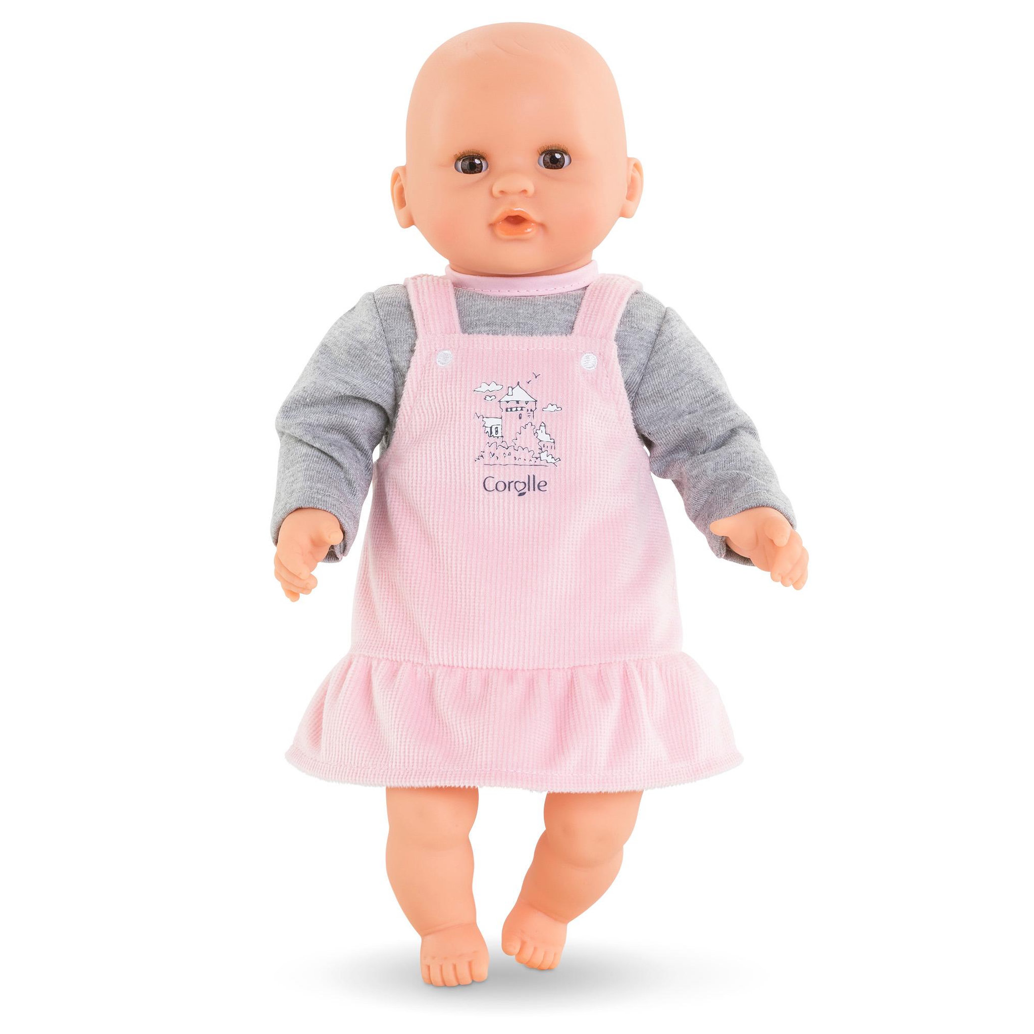 Voir la diapositive 3 : Corolle Robe et T-shirt Bords de Loire pour poupon 30 cm