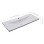 Voir la diapositive 6 : VIDAXL Lavabo encastre 101 x 39,5 x 18,5 cm Ceramique Blanc