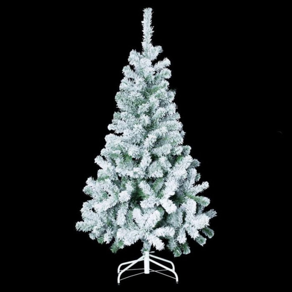 FEERIC LIGHT & CHRISTMAS Sapin de Noël Enneigé  Floqué  150cm Vert