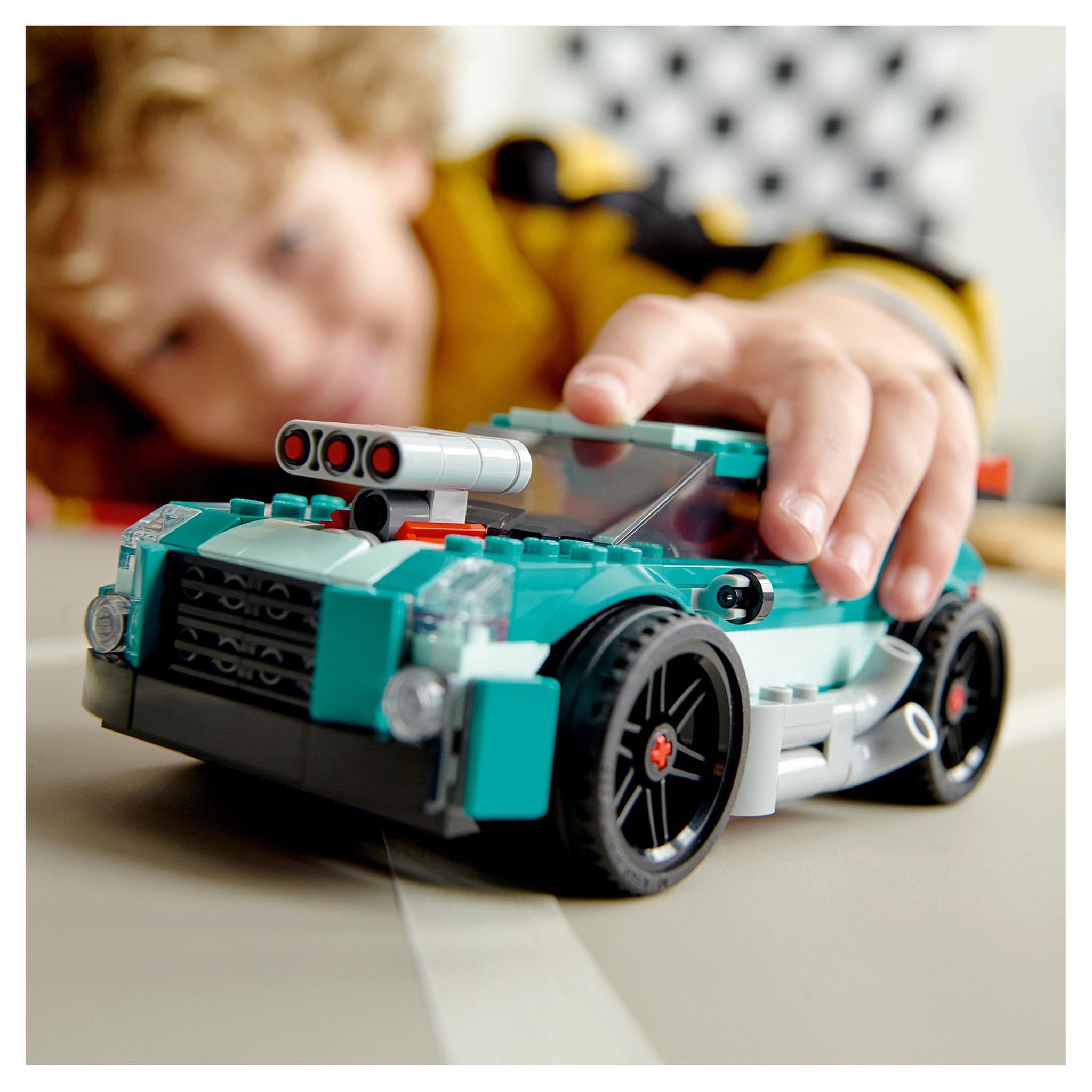 Voir la diapositive 8 : LEGO Creator 31127 Le Bolide de Rue, Jouet à Construire Voiture Enfants 7 Ans et Plus