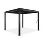 Voir la diapositive 1 : SWEEEK Pergola bioclimatique aluminium et acier lames orientables 3x3m Palace