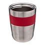 Voir la diapositive 2 : Paris Prix Mug Isolant Hermétique  Silicone  0,25L Rouge