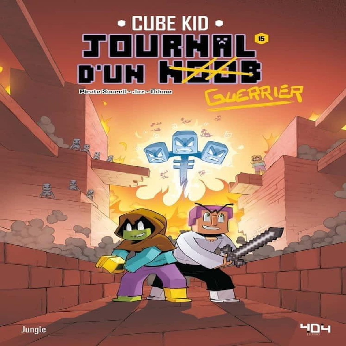 JOURNAL D'UN NOOB TOME 15 : LE REVEIL DU WITHER, Cube Kid