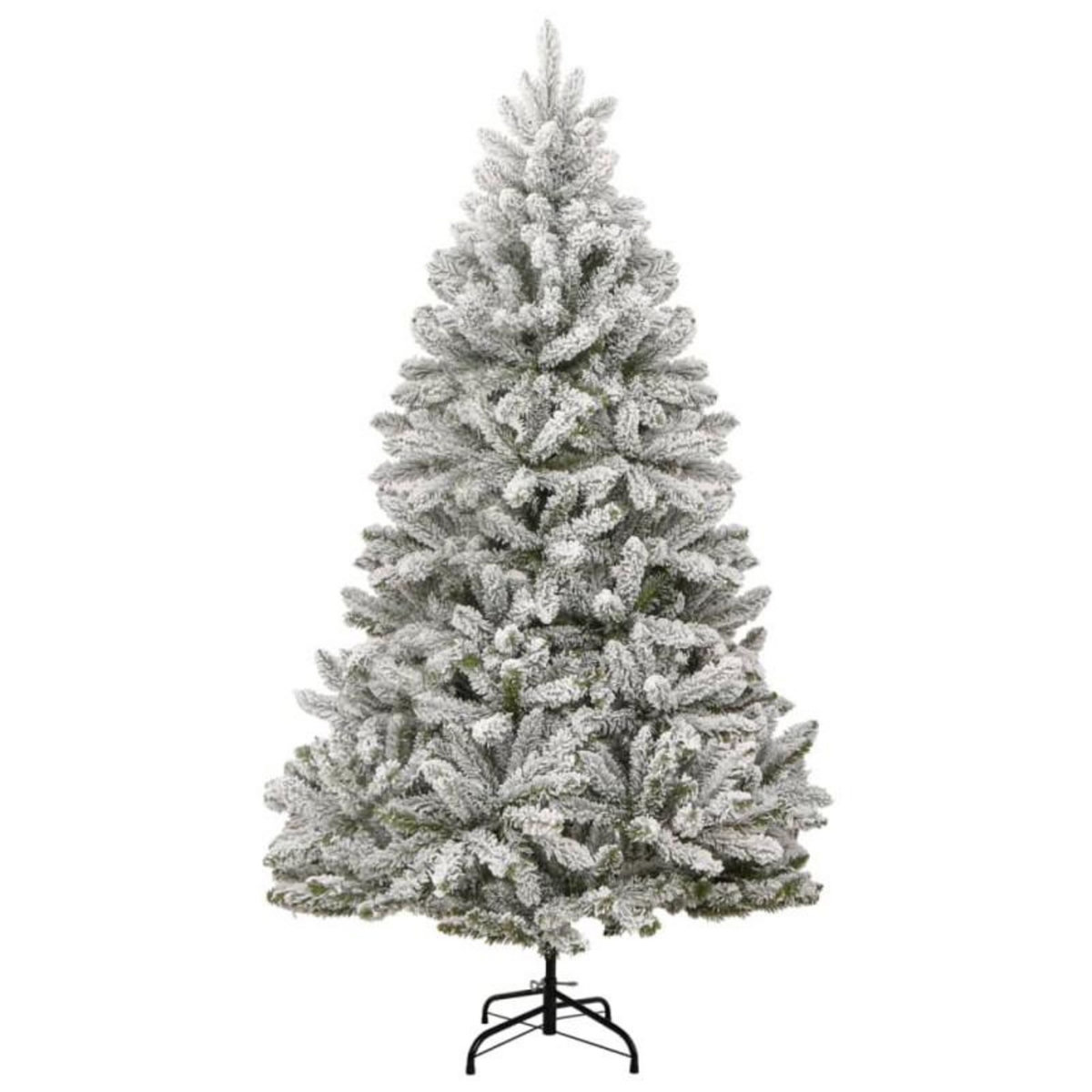 VIDAXL Sapin de Noël artificiel articulé 300 LED et boules 270 cm