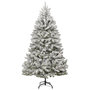 Voir la diapositive 5 : VIDAXL Sapin de Noël artificiel articulé 300 LED et boules 270 cm