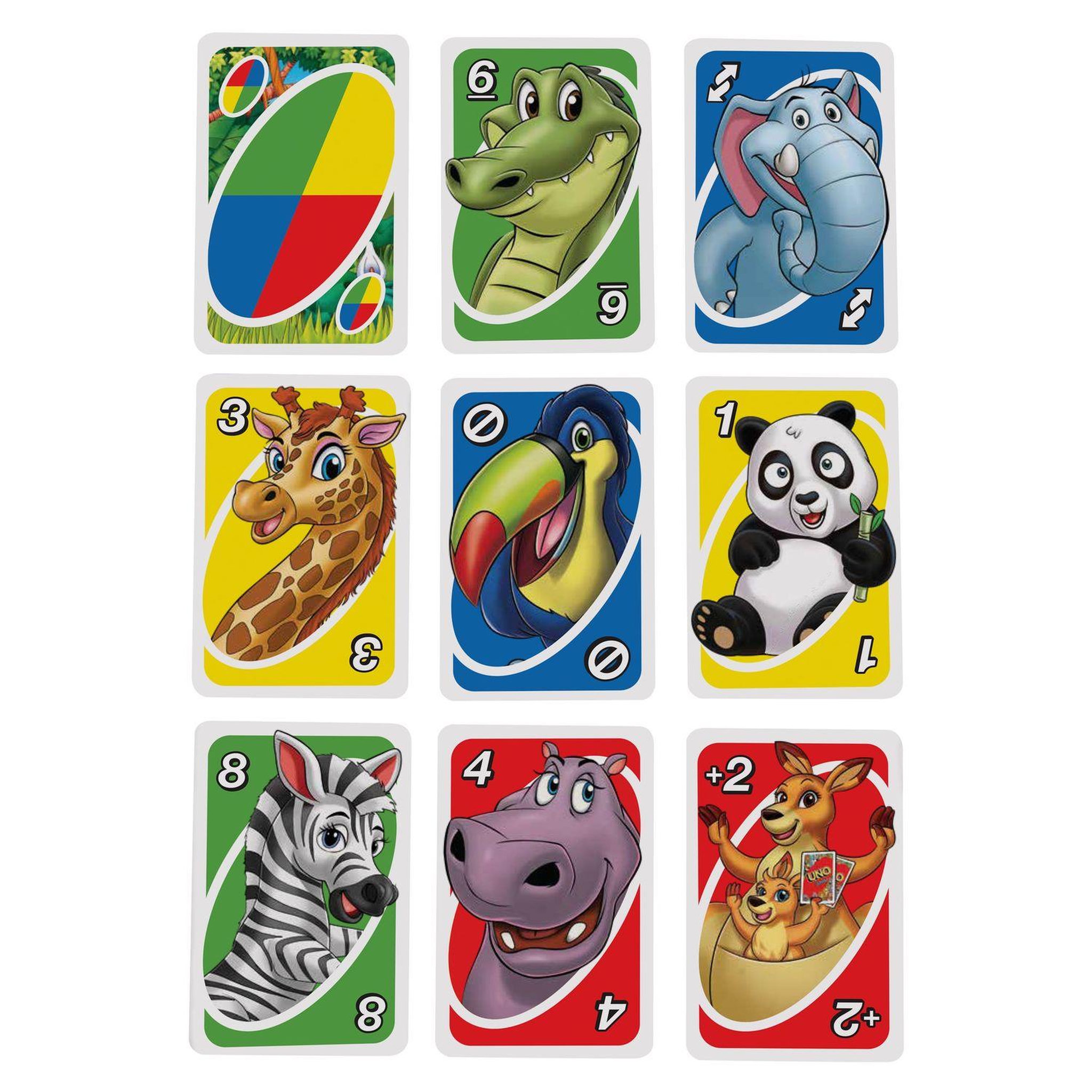 Voir la diapositive 5 : MATTEL Jeu Uno Junior