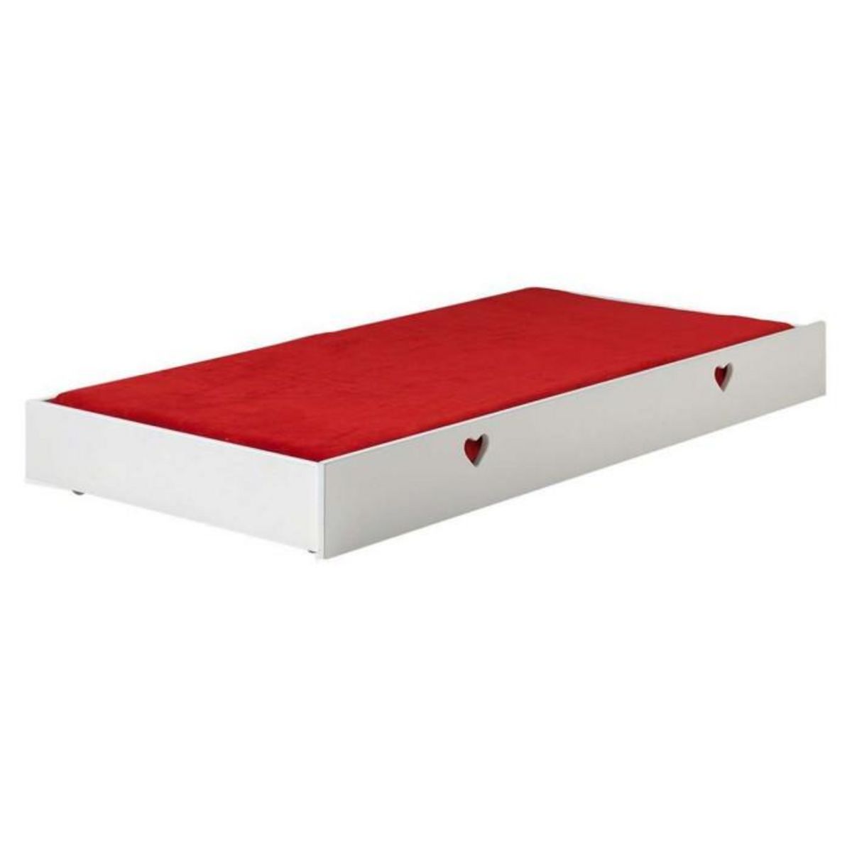 Paris Prix Pack - Lit Enfant, Chevet, Armoire & Tiroir  Amori  Blanc