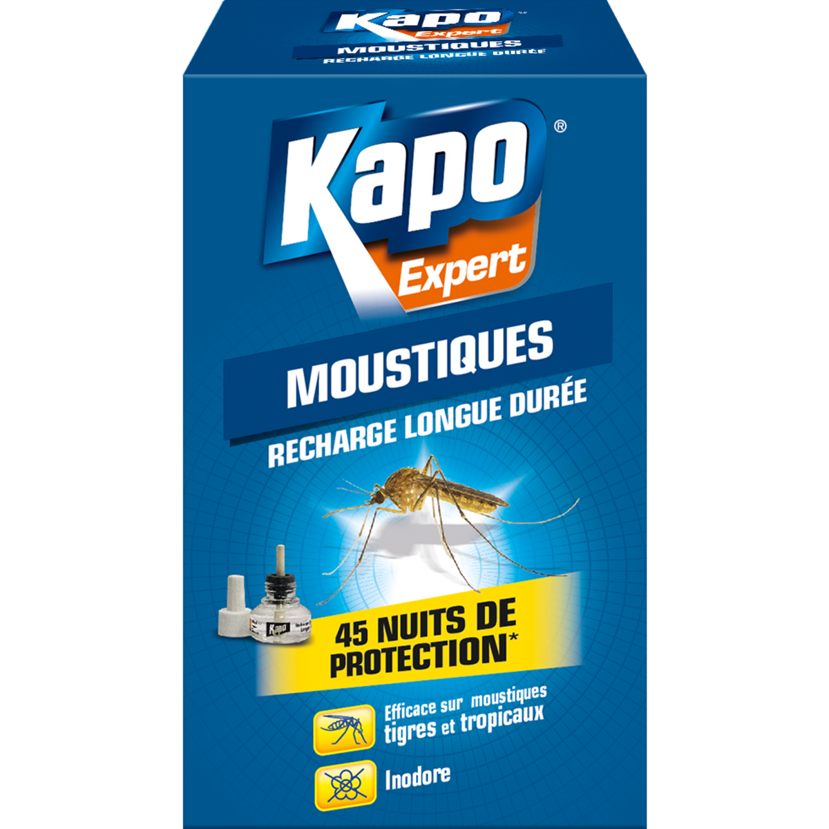 Kapo Recharge pour diffuseur insecticide pour moustiques KAPO, 0.035 L