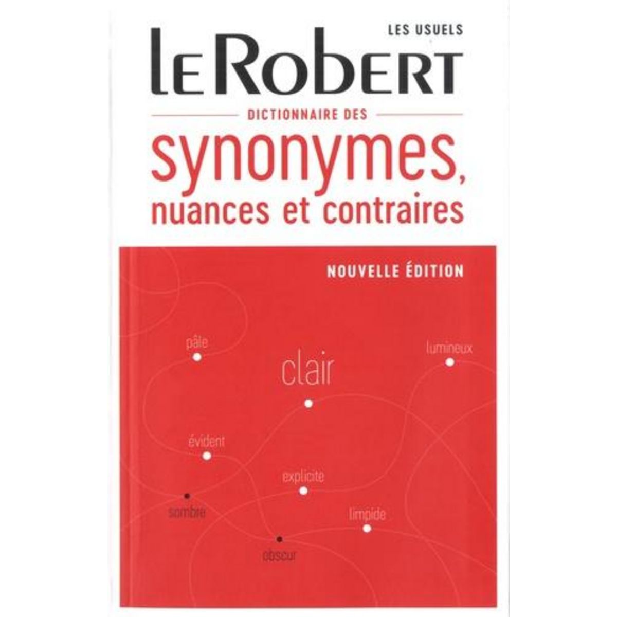 DICTIONNAIRE DES SYNONYMES, NUANCES ET CONTRAIRES, Le Robert