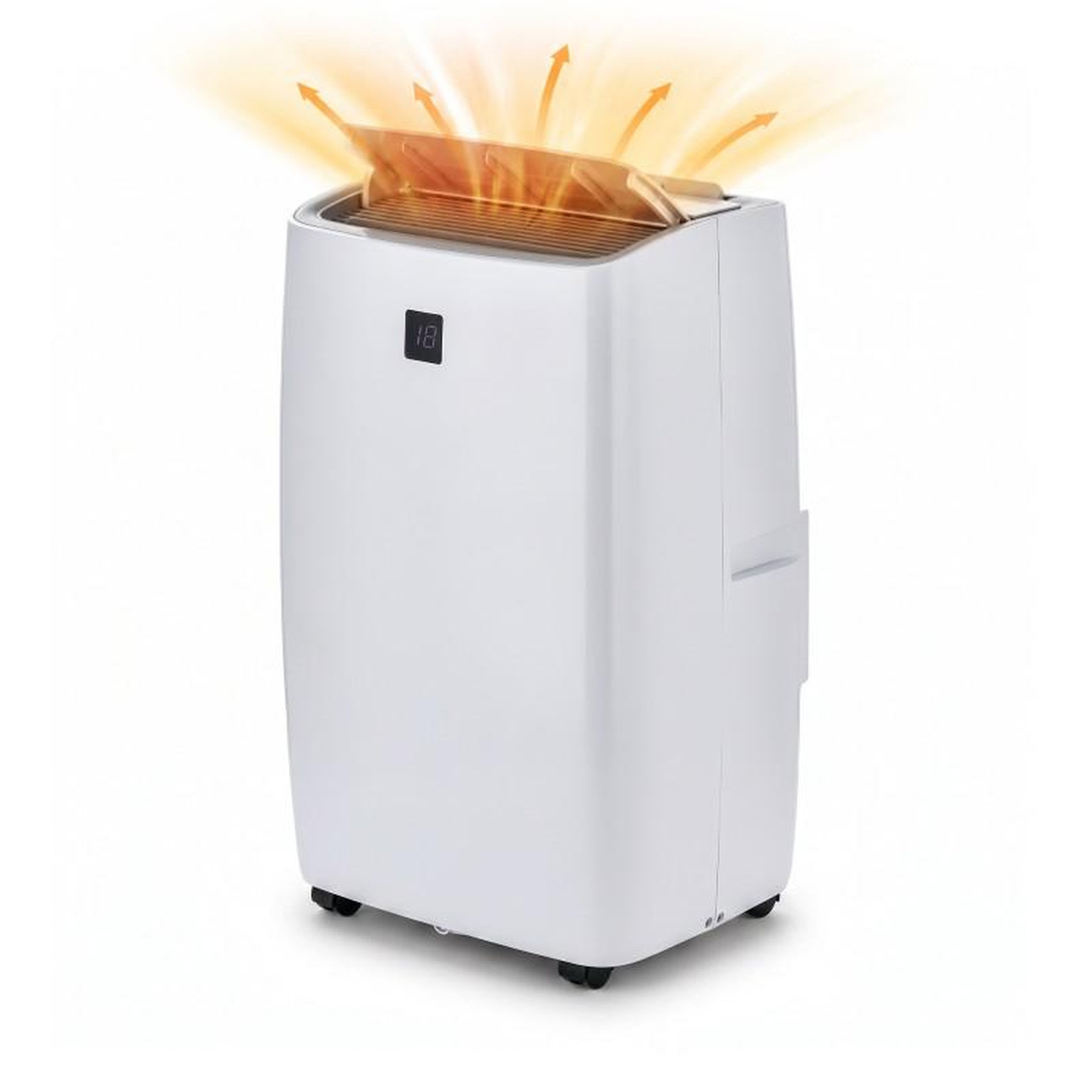 Voir la diapositive 3 : Climatiseur mobile réversible - 12000 btu - 4-en-1 - chaud/froid
