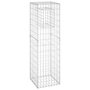 Voir la diapositive 2 : VIDAXL Poteau a panier de gabion 40x40x140 cm Fer