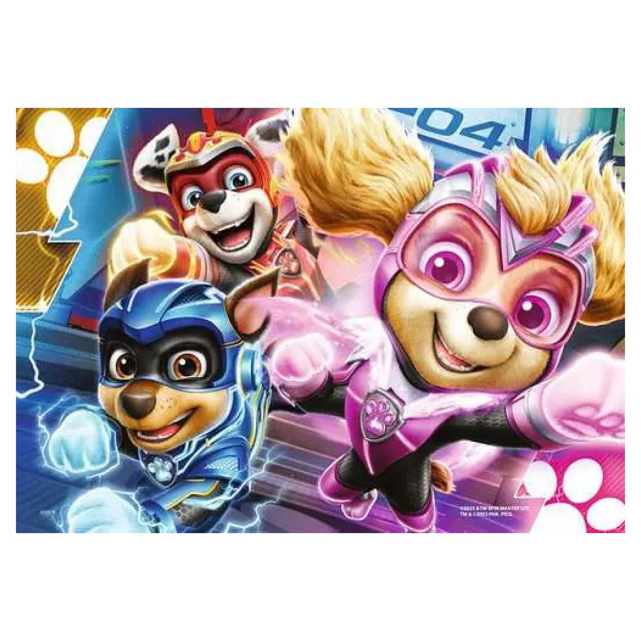 Voir la diapositive 2 : RAVENSBURGER Puzzles 2x12 p - Pat Patrouille Le Film 2