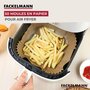 Voir la diapositive 2 : Fackelmann 50 Moules en papier antiadhésif pour friteuse air fryer sans huile carrés 20 cm Fackelmann