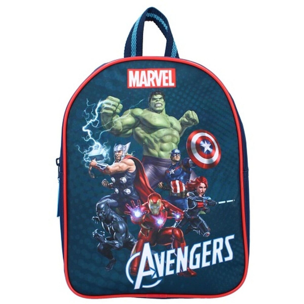 MARVEL Sac maternelle bleu marine AVENGERS pas cher Auchan