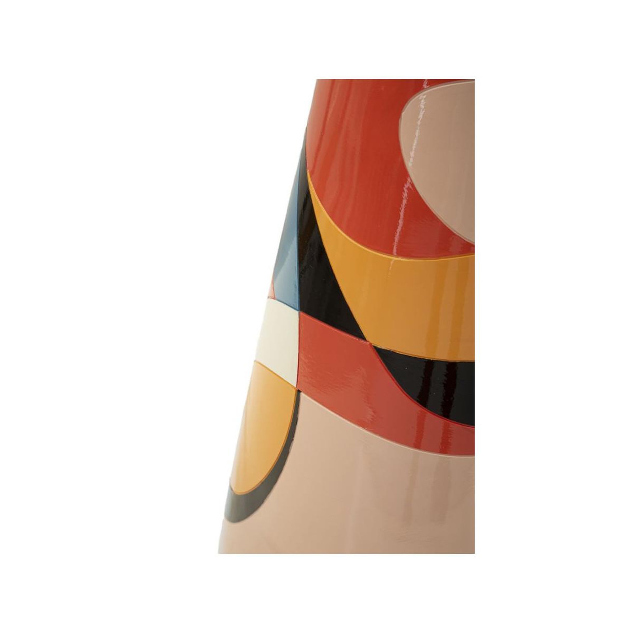Voir la diapositive 3 : Paris Prix Vase haut en résine  rubic  92cm multicolore
