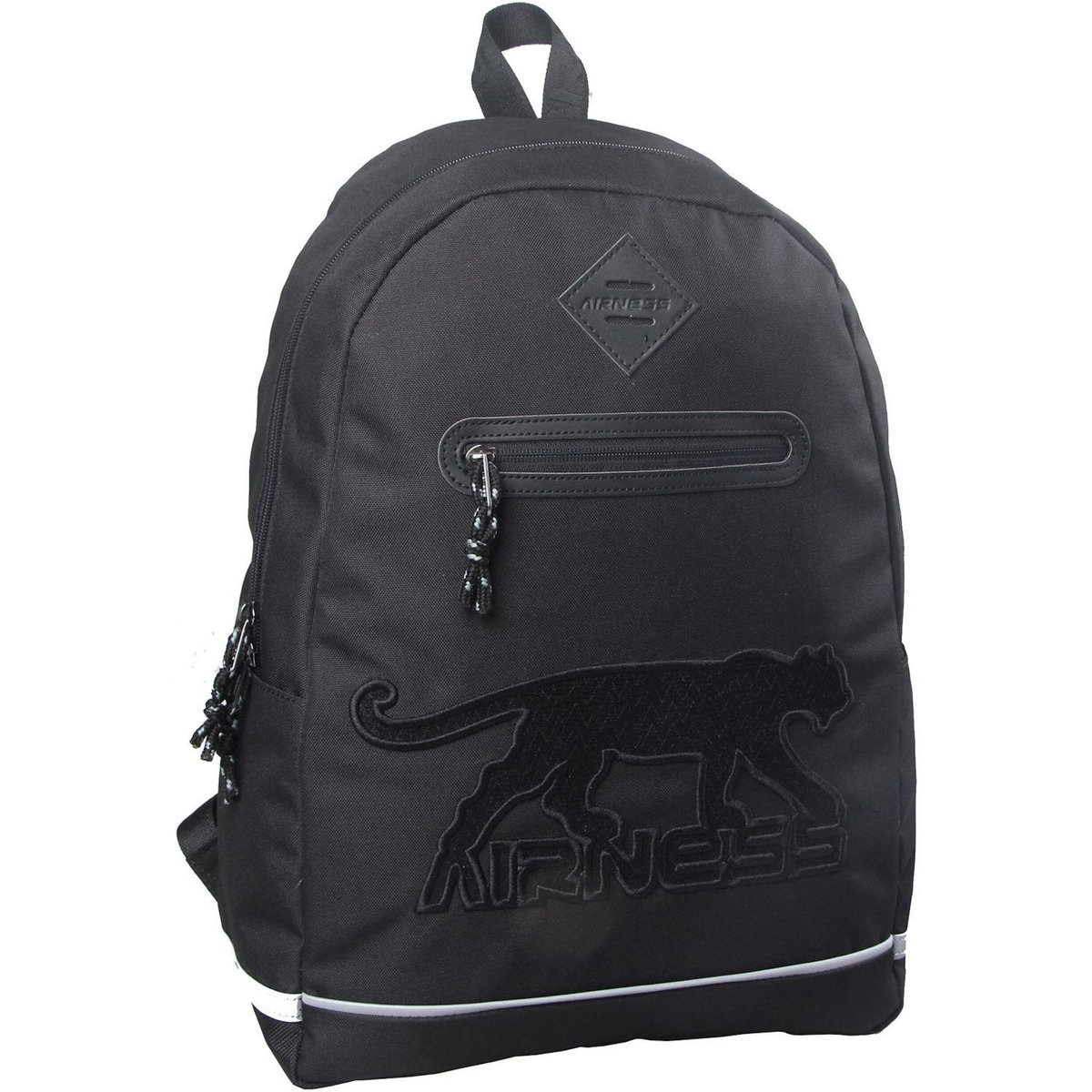 AIRNESS Sac à dos souple 1 compartiment noir 