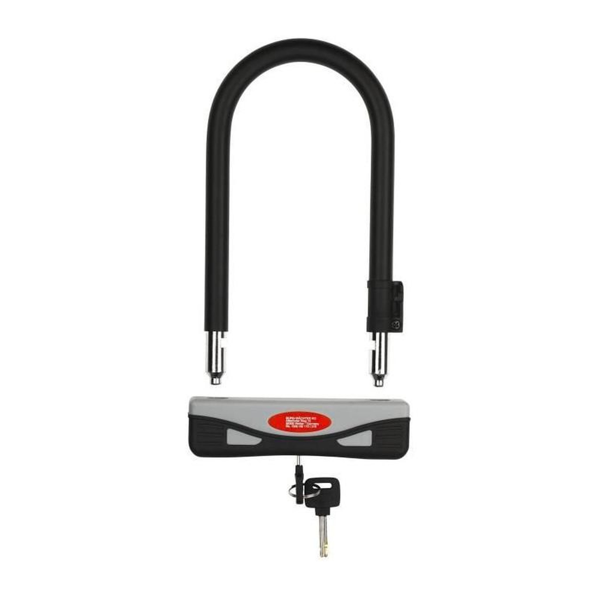 Voir la diapositive 2 : BURG WACHTER Antivol U vélo - BURG WACHTER - 1600 HB 170/210 - Acier ultra-résistant 16 mm, double verrouillage