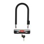 Voir la diapositive 2 : BURG WACHTER Antivol U vélo - BURG WACHTER - 1600 HB 170/210 - Acier ultra-résistant 16 mm, double verrouillage