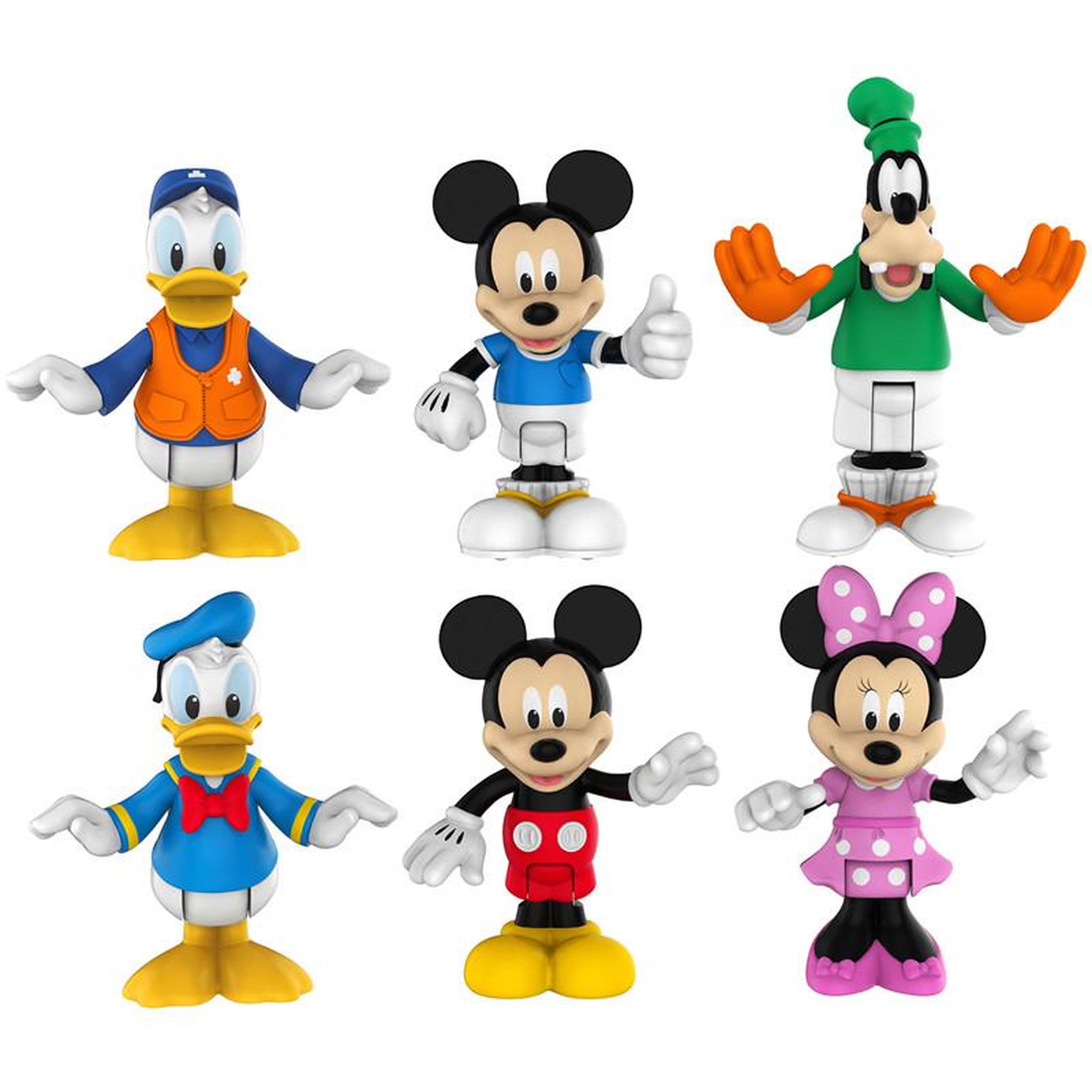 Voir la diapositive 2 : GP TOYS FIG 7.5CM ARTICULE MICKEY ASS* GP TOYS GPTMCC07