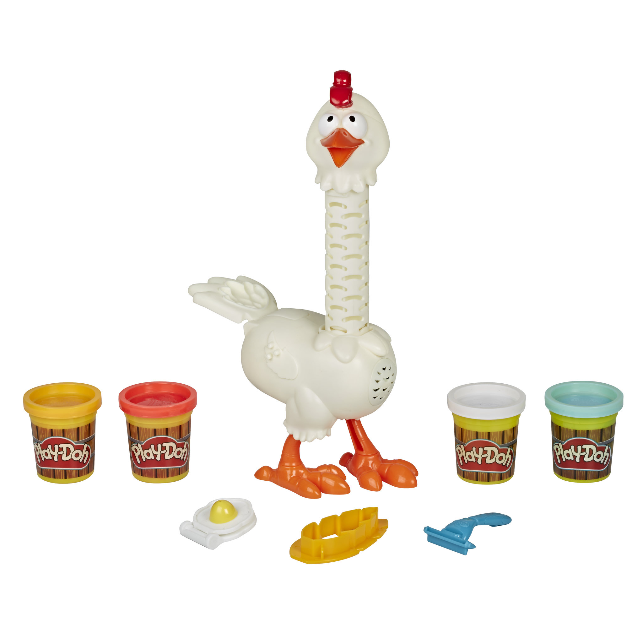Voir la diapositive 2 : HASBRO Play-Doh Pâte à Modeler - Animal Crew Plumes en Folie